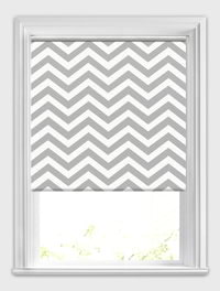 Chevron Chic Gris