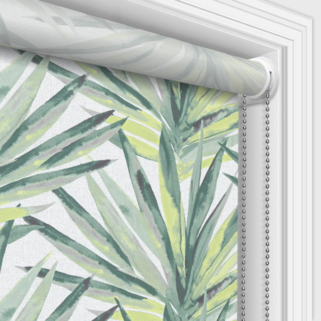 copernicia-lima-palm-leaf-patterned-roller-blinds-in-green-white