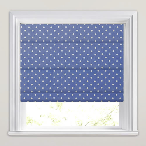 Nancy Cornflower Roman Blind