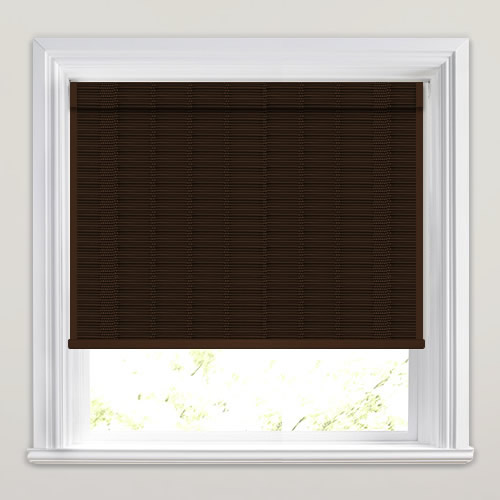 Tobago Walnut Woven Wood Blind