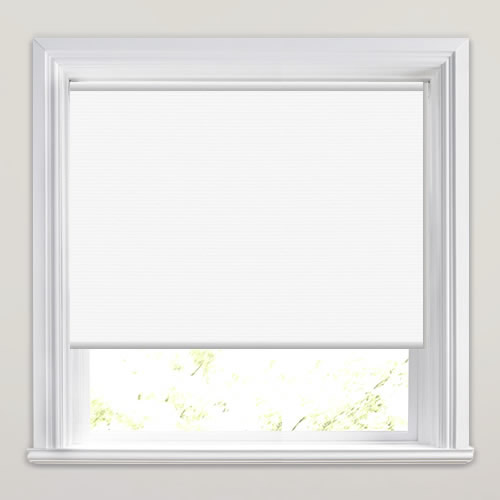 Panama White Roller Blind