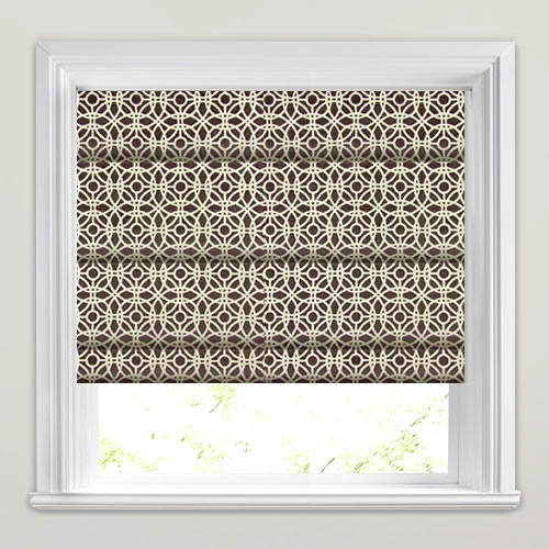 Amara Charcoal Roman Blind