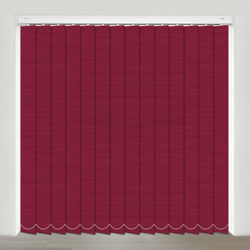 Bartlett Raspberry Vertical Blind