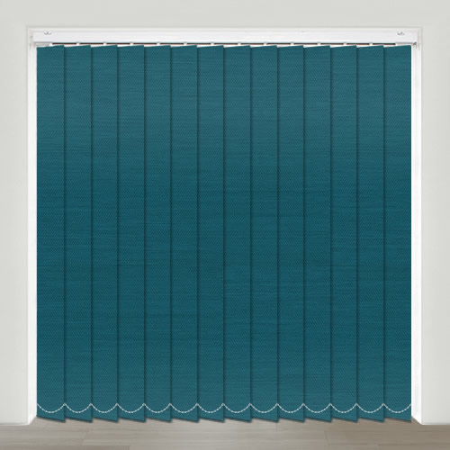 Bartlett Teal Vertical Blind