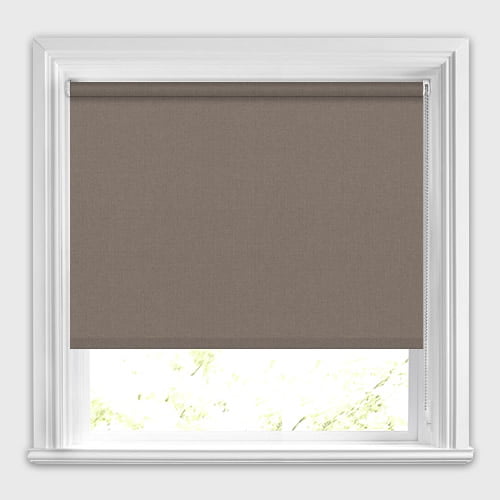 Mono FR Chocolate Roller Blind