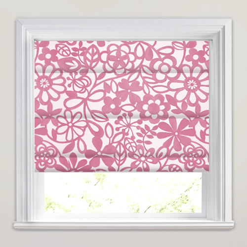 Collette Rose Roman Blind