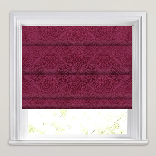 Samba Fuchsia Roman Blind