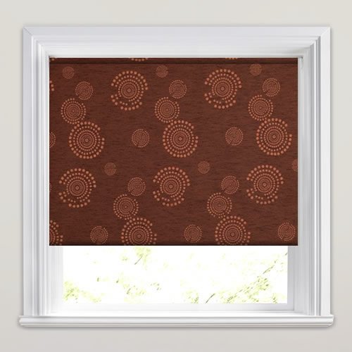 Sunrise Spice Roller Blind