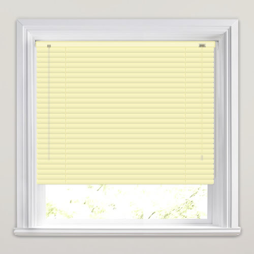 Funky Striped Yellow Window Blinds
