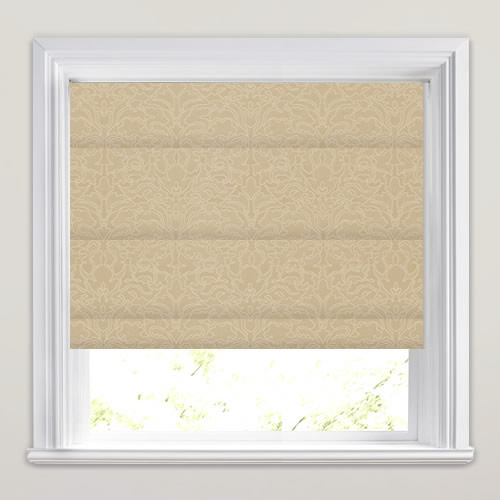 Claydon Oyster Roman Blind