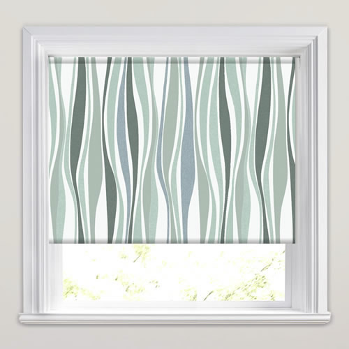 Kira Green Tide Roller Blind