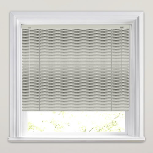 Luxury Made to Order Grey Perforated Metal Blinds