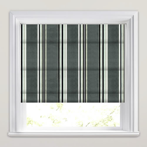 Parador Charcoal Roman Blind