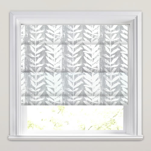 white roman blinds glitter morella stone roman blind luxurious grey white fern printed blinds white roman blinds glitter morella stone roman blind luxurious grey white fern printed blinds