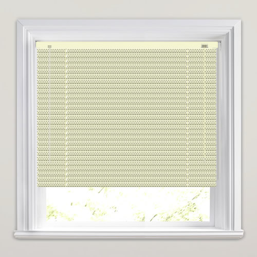 High Quality Cream Perforated Aluminium Blinds