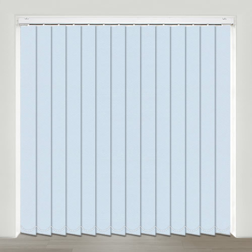 Multi Lux Powder Blue Vertical Blinds, Made to Measure English Blinds