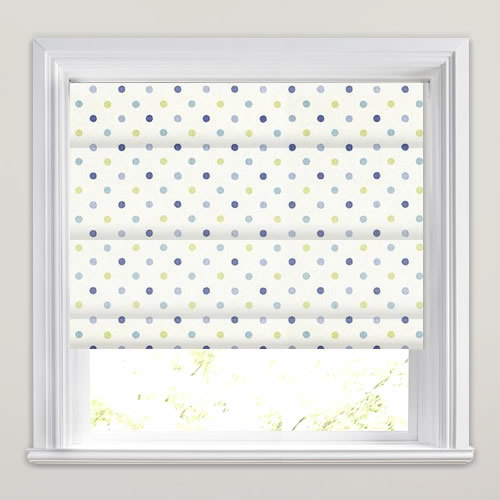 Millie Cornflower Roman Blind