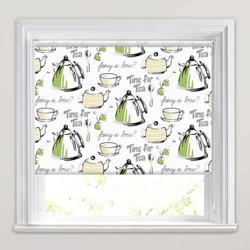 Time for Tea Jasmine Roller Blind