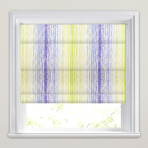 Azura Azure Roman Blind