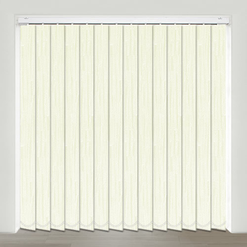 Kaseko White Vertical Blind