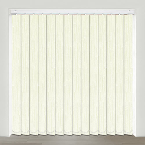 Kaseko White Vertical Blind