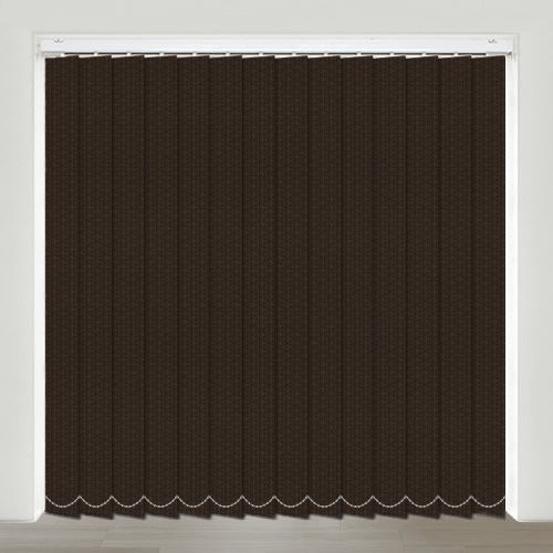Romagna Chocolate Vertical Blind