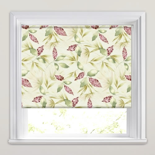 Watercolours Green Roller Blind