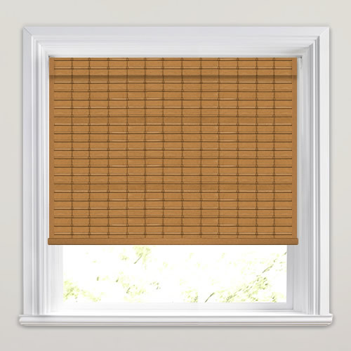 Montserrat Pine Woven Wood Blind