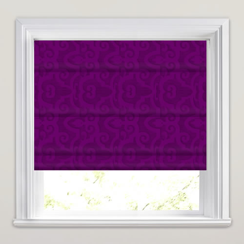 Bijou Viola Roman Blind