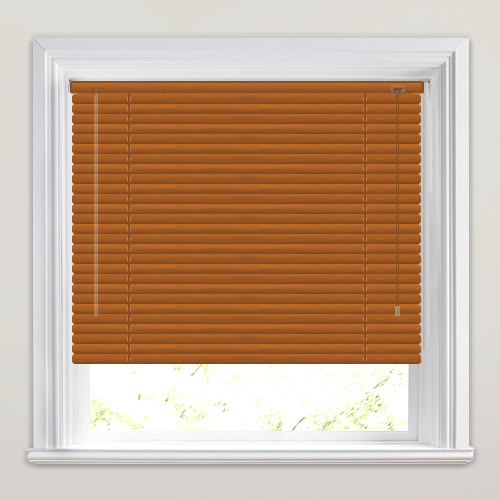 Wood Effect Oak Blinds, Made to Measure Aluminium