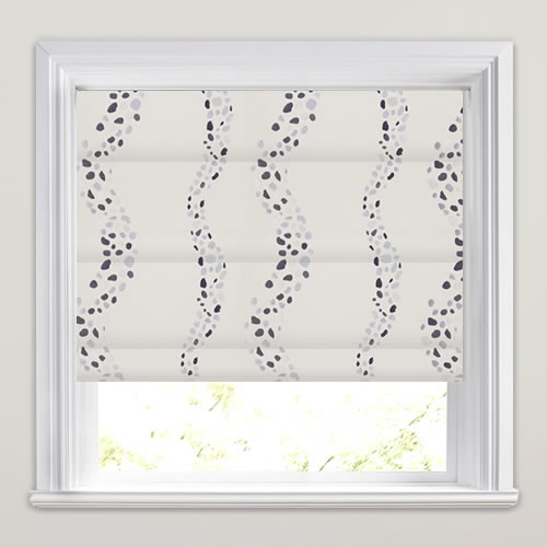 Radium Slate Roman Blind