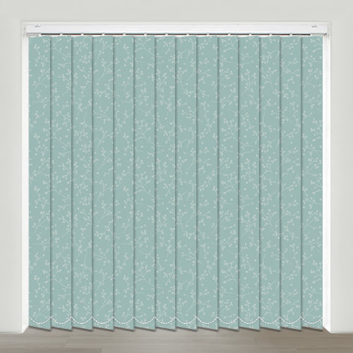 Kina Duck Egg Vertical Blind