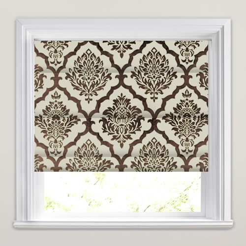 Carvasso Mocha Roman Blind