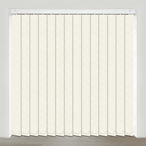 Mayfair White Vertical Blind