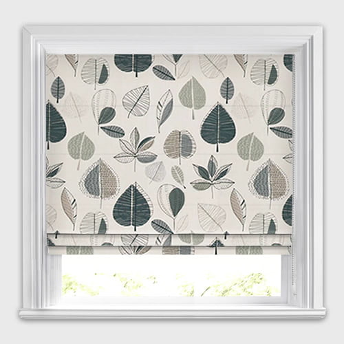 Maple Linen Roman Blind