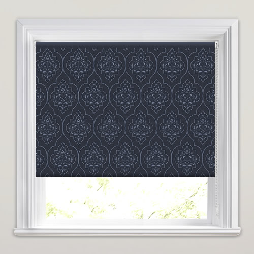 Puteri Navy Roller Blind