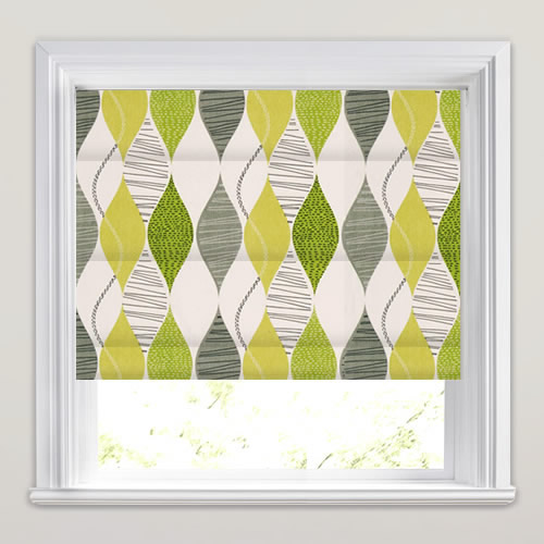 Alderley Lime Roman Blind