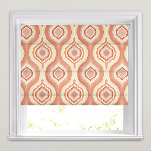 Magnesium Tango Roman Blind