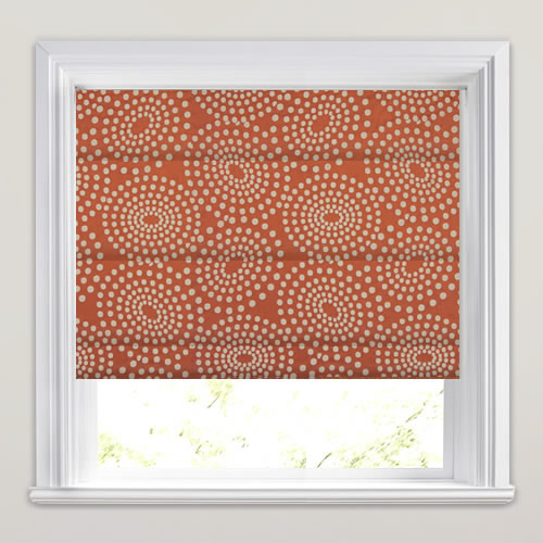 Sodium Tango Roman Blind