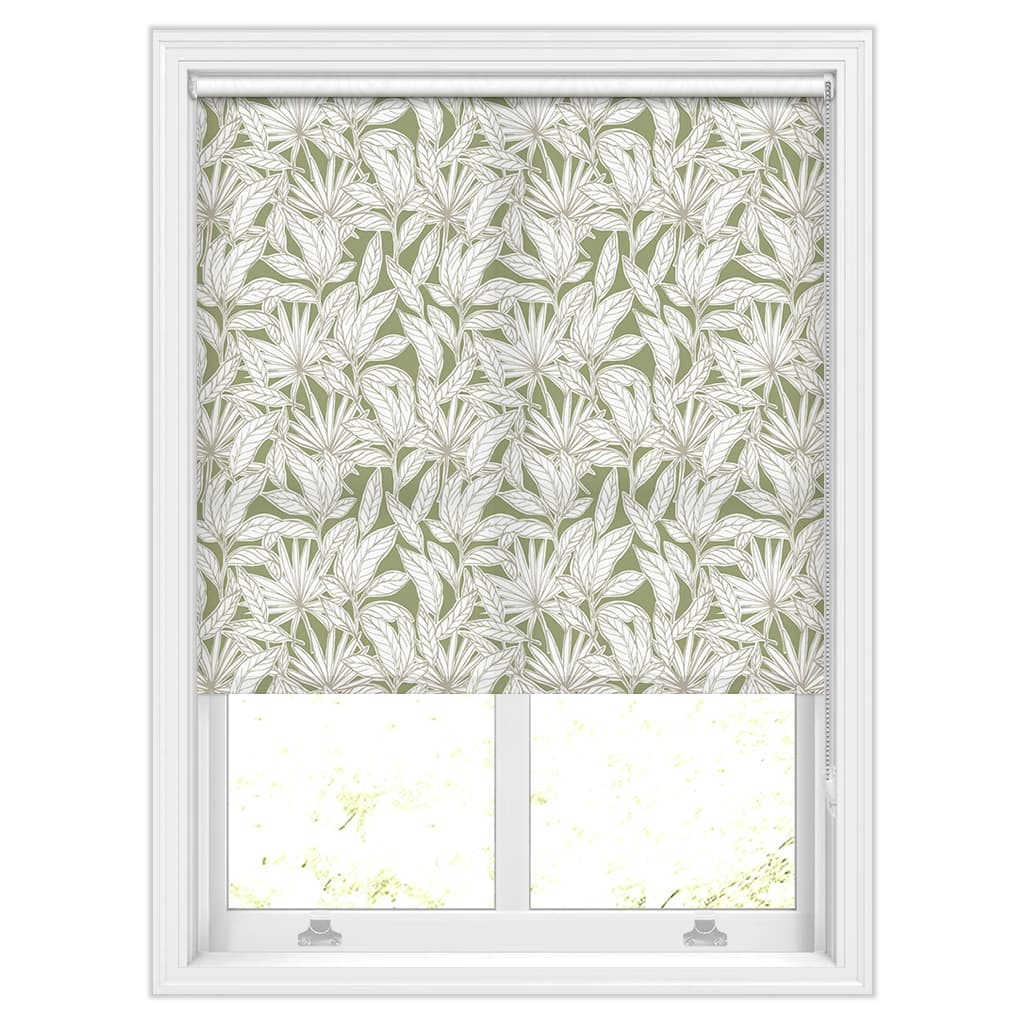petani-green-leaf-patterned-roller-blinds-made-to-measure