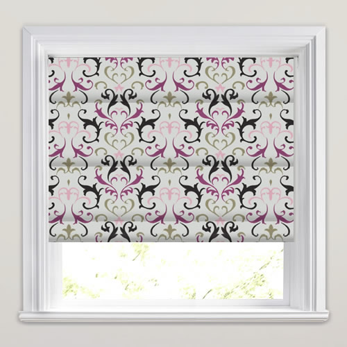 Daiquiri Viola Roman Blind