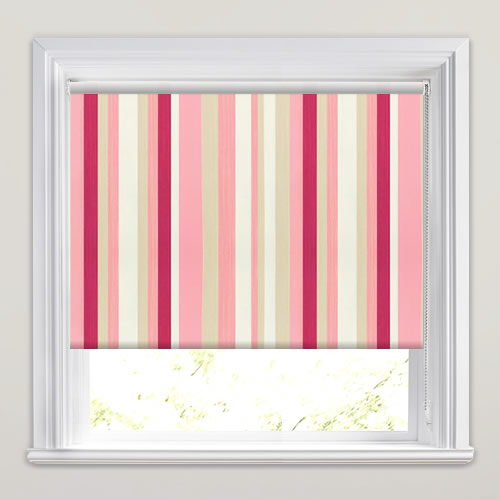Kids Bedroom Blinds pink, red, beige & white kids striped blackout bedroom roller blinds Kids Bedroom Blinds pink, red, beige & white kids striped blackout bedroom roller blinds