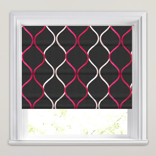 Masquerade Roulette Roman Blind