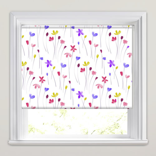 Jemima Violet Roller Blind