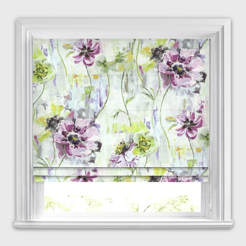 Poppy Vintage Roman Blind