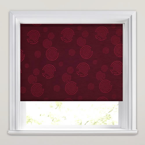 Sunrise Ruby Roller Blind