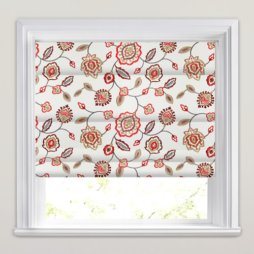 Lovina Tabasco Roman Blind