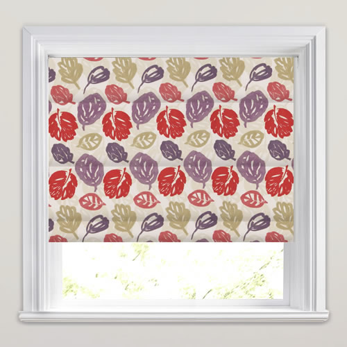 Rowan Berry Roman Blind