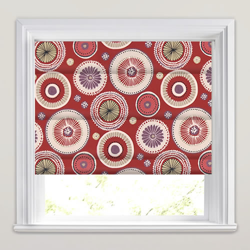 Charnwood Berry Roman Blind