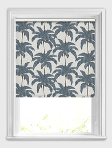 Retro Palm Indigo